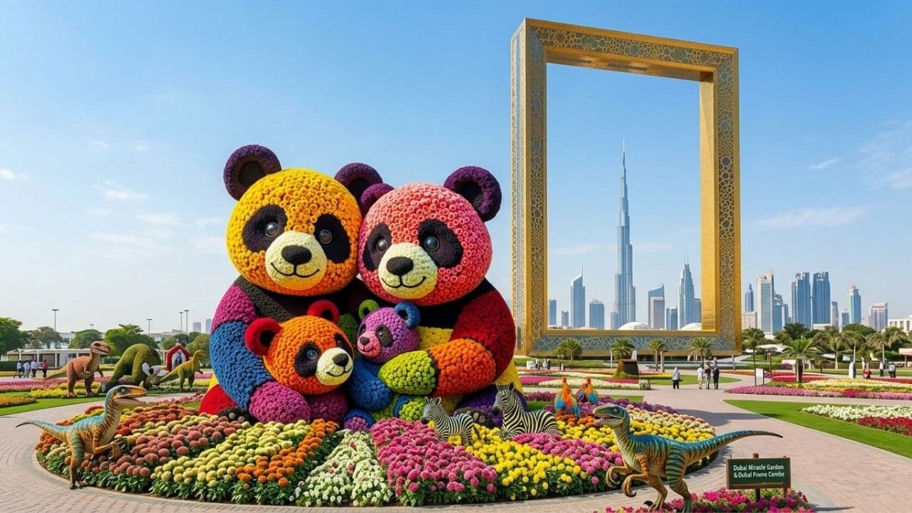 Dubai Glow Garden + Dubai Frame Combo Tickets