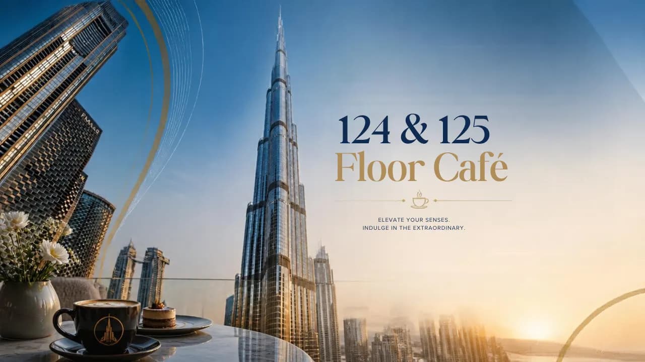 Burj Khalifa Level 124 + The CAFE